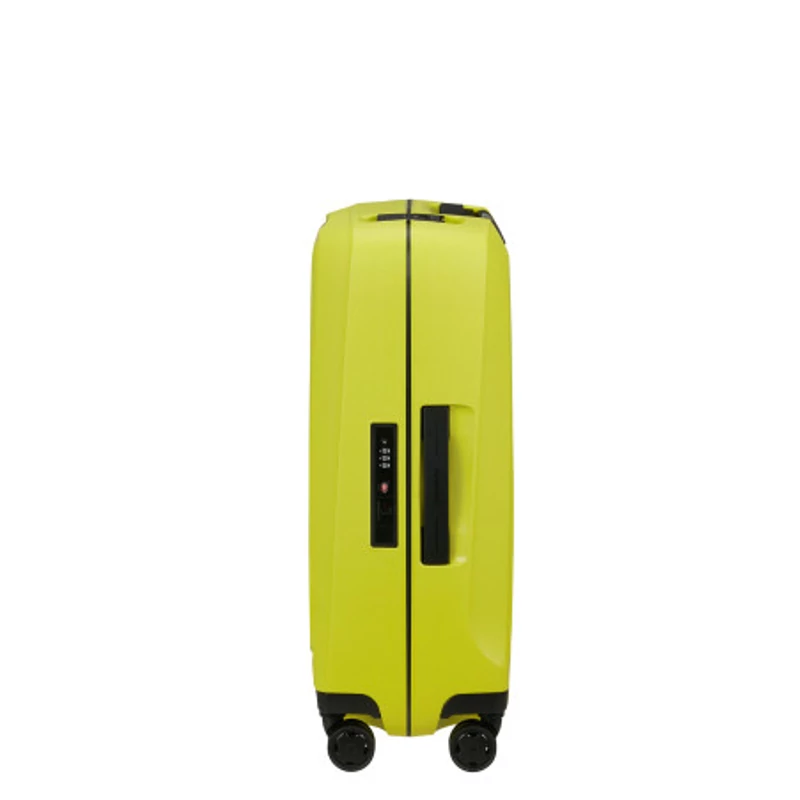 Samsonite Essens spinner 4-kerekes keményfedeles kabinbőrönd 55x40x20cm, lime
