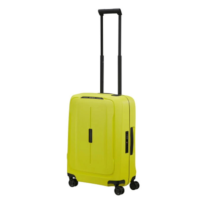 Samsonite Essens spinner 4-kerekes keményfedeles kabinbőrönd 55x40x20cm, lime