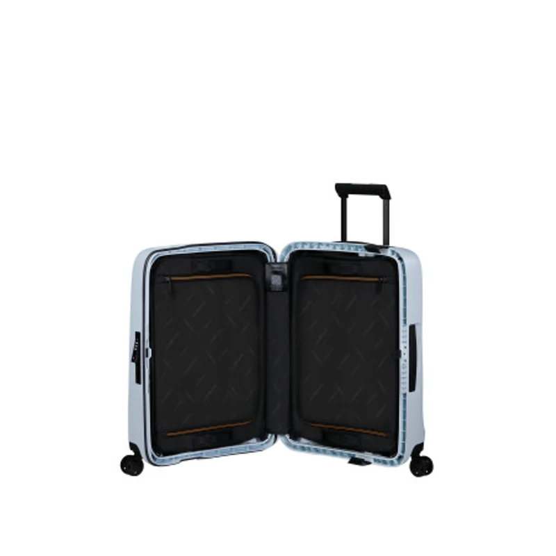 Samsonite Essens spinner 4-kerekes keményfedeles kabinbőrönd 55x40x20cm, halványkék
