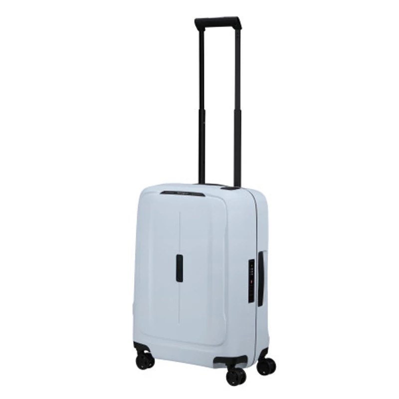 Samsonite Essens spinner 4-kerekes keményfedeles kabinbőrönd 55x40x20cm, halványkék
