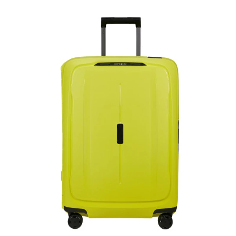 Samsonite Essens spinner 4-kerekes keményfedeles bőrönd 69 x 49 x 30 cm, lime