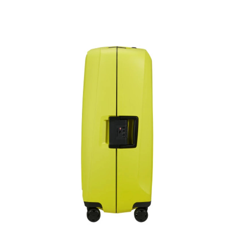 Samsonite Essens spinner 4-kerekes keményfedeles bőrönd 75 x 52 x 33 cm, lime