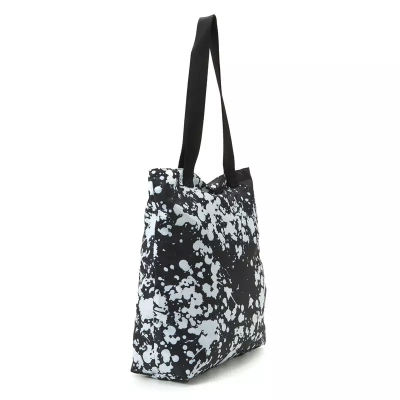 Puma Core Pop Shopper női táska / fitness táska, fekete-fehér pacás
