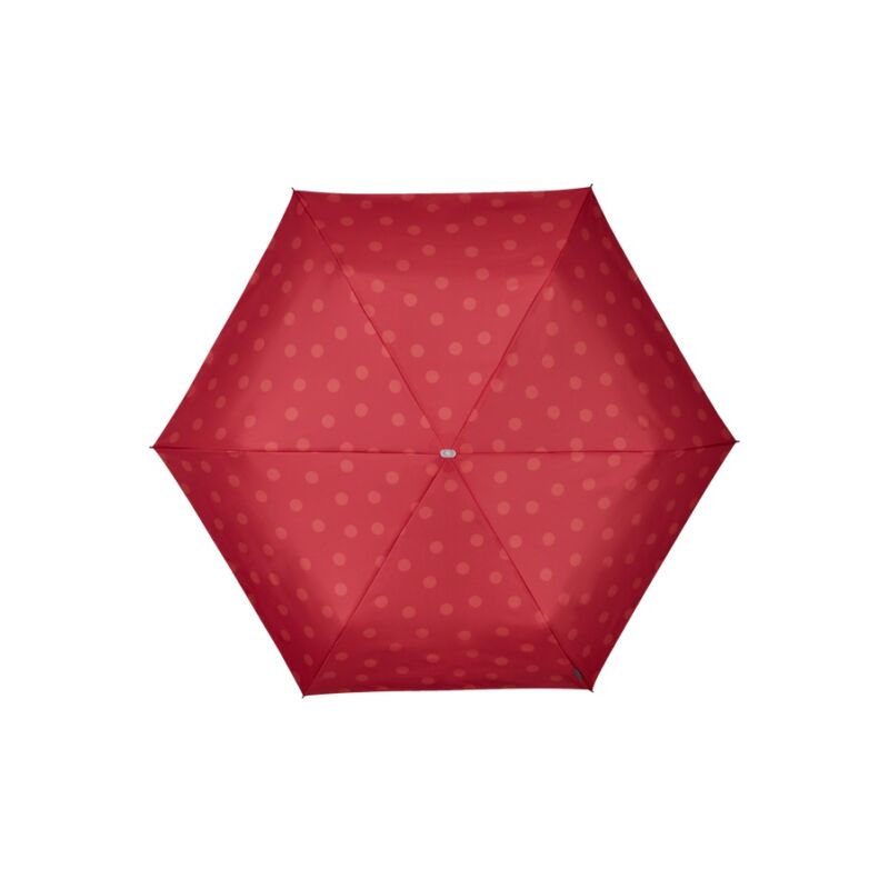 Samsonite ALU DROP S  manuális esernyő, piros pöttyös