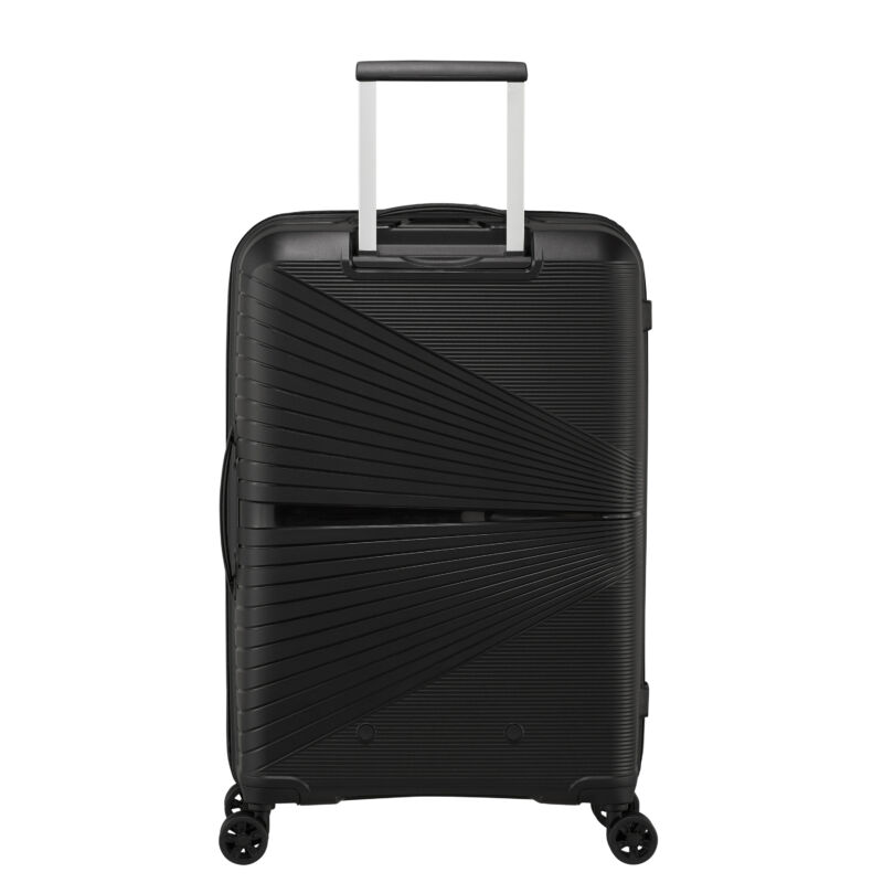 American Tourister AIRCONIC 4-kerekes keményfedeles bőrönd 67x44x26cm, fekete