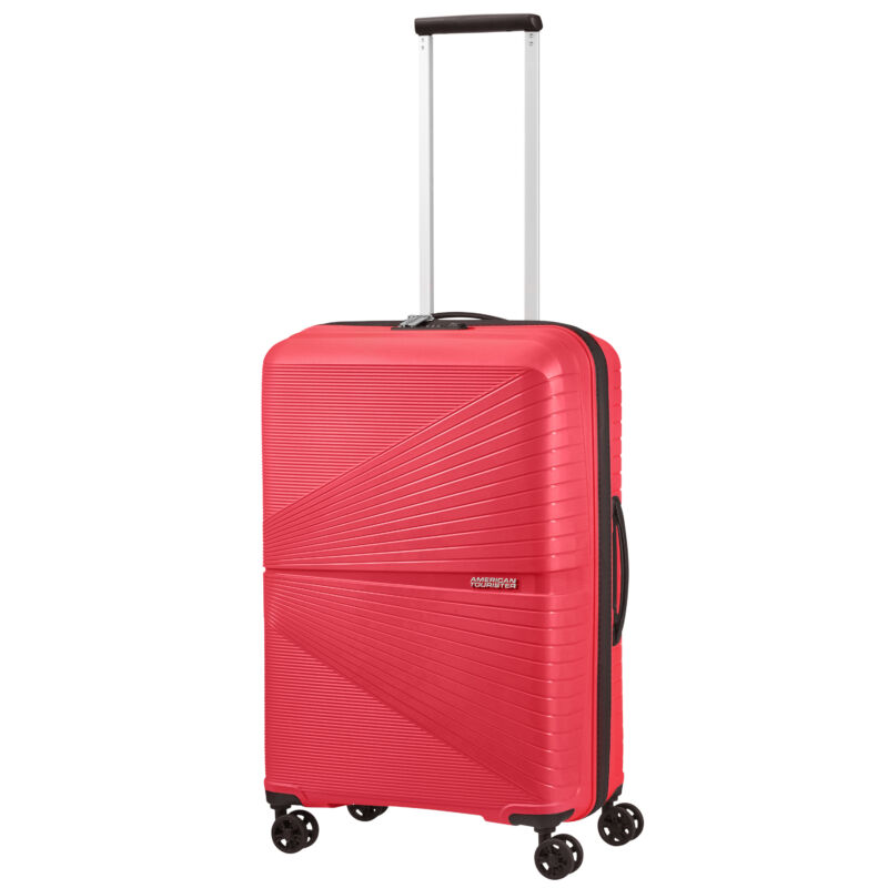 American Tourister AIRCONIC 4-kerekes keményfedeles bőrönd 67x44x26cm, rózsaszín