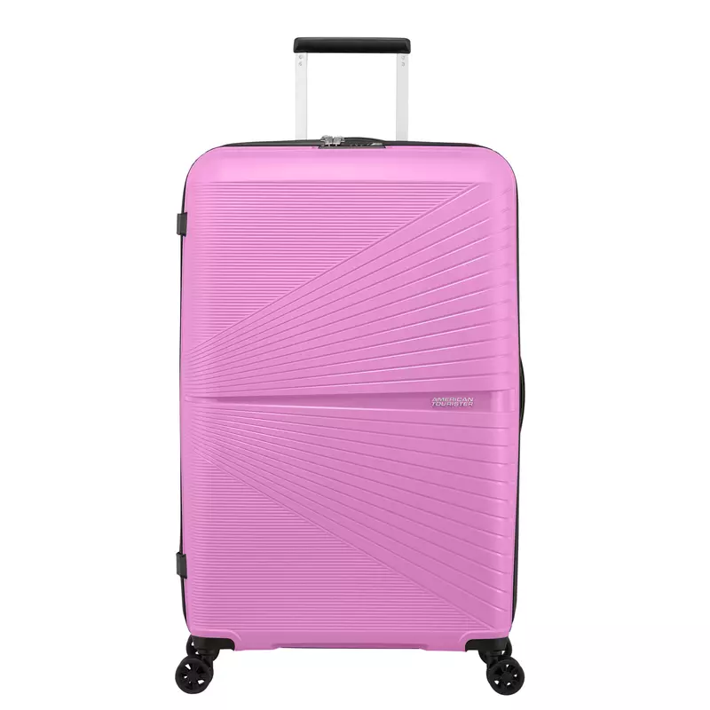 American Tourister AIRCONIC 4-kerekes keményfedeles bőrönd 77 x 49 x 31 cm, babarózsaszín