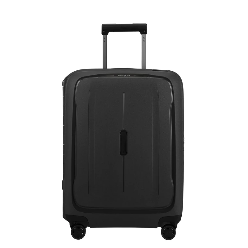 Samsonite Essens spinner 4-kerekes keményfedeles kabin bőrönd 55x40x20cm, grafit