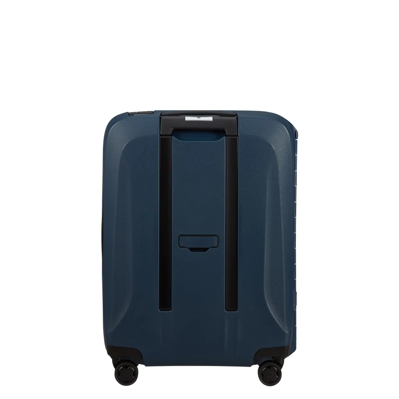 Samsonite Essens spinner 4-kerekes keményfedeles kabin bőrönd 55x40x20cm, sötétkék
