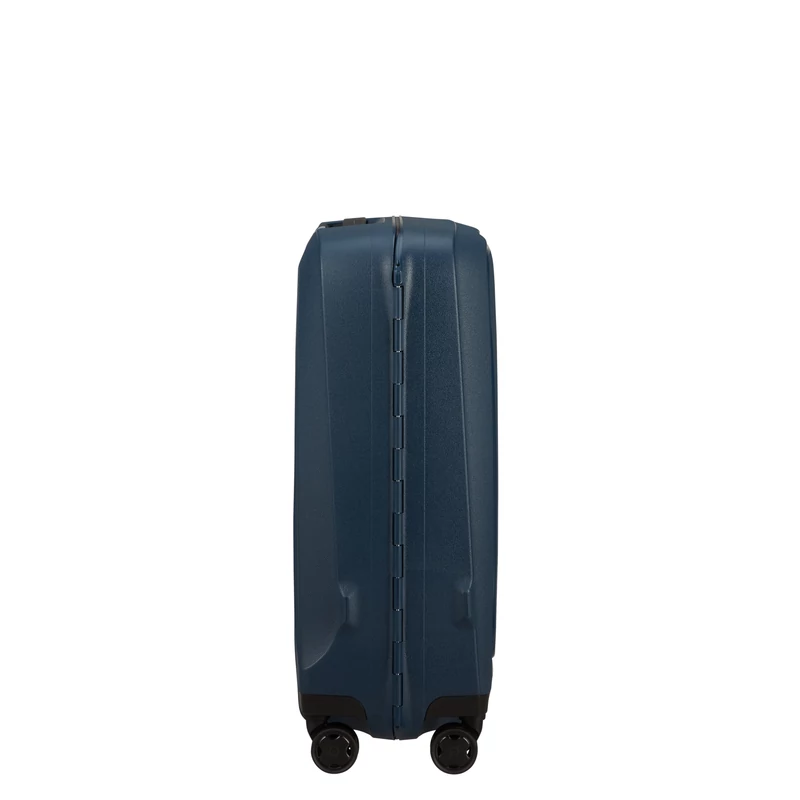 Samsonite Essens spinner 4-kerekes keményfedeles kabin bőrönd 55x40x20cm, sötétkék