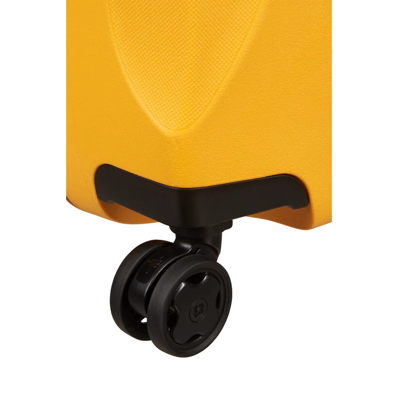 Samsonite Essens spinner 4-kerekes keményfedeles bőrönd 69 x 49 x 30 cm, sárga