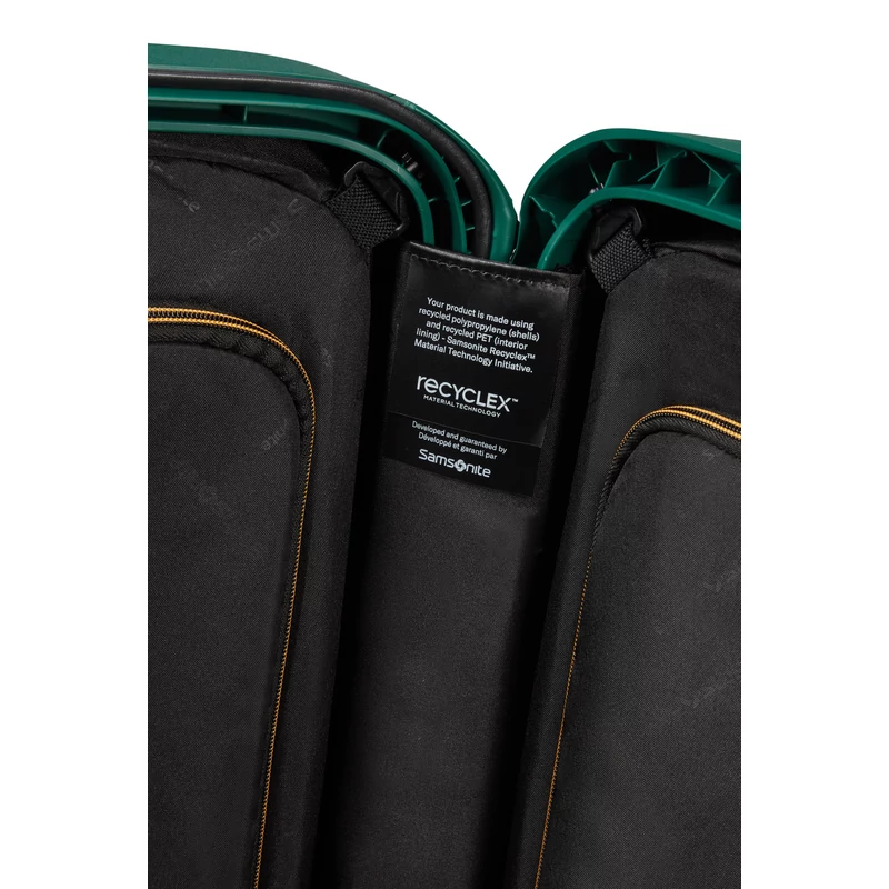 Samsonite Essens spinner 4-kerekes keményfedeles extra nagy bőrönd  81 x 56 x 34 cm, zöld
