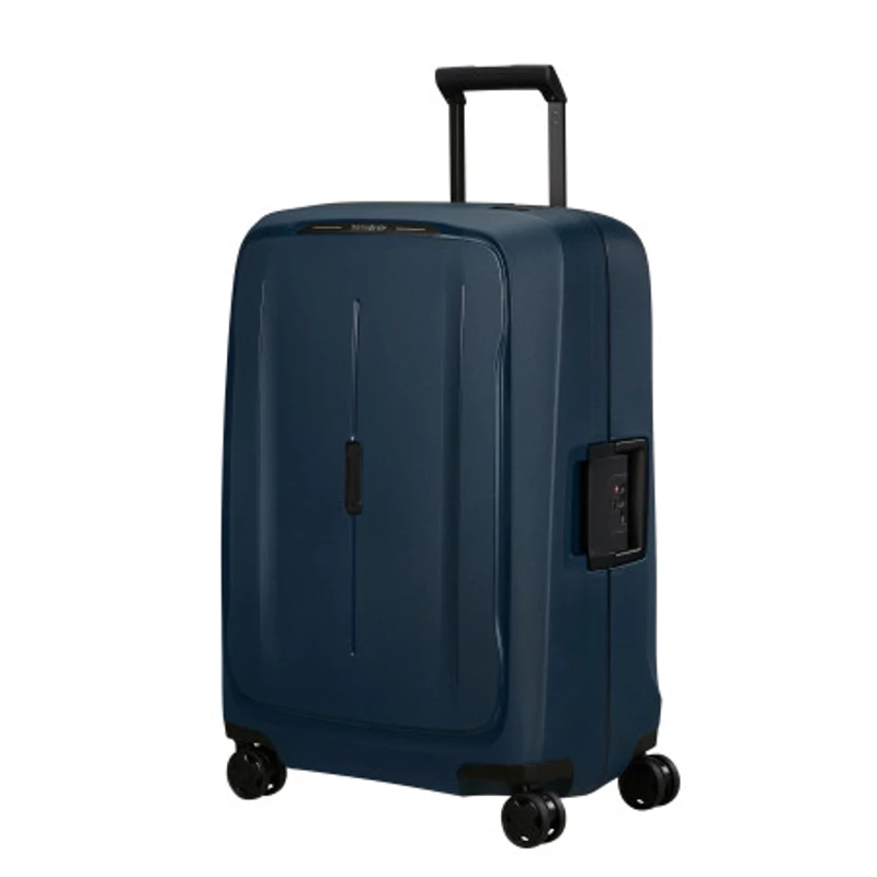 Samsonite Essens spinner 4-kerekes keményfedeles bőrönd 69 x 49 x 30 cm, sötétkék