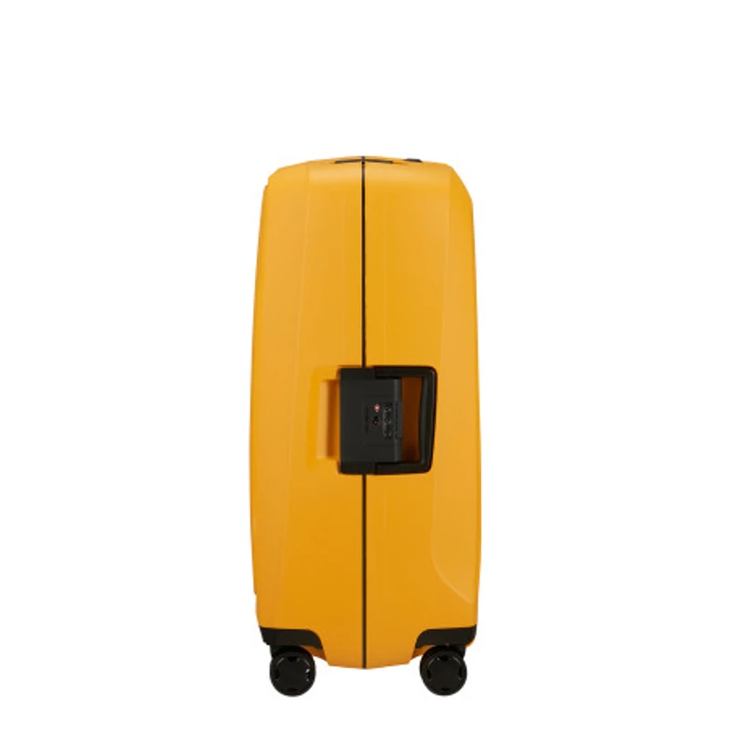 Samsonite Essens spinner 4-kerekes keményfedeles bőrönd 69 x 49 x 30 cm, sárga