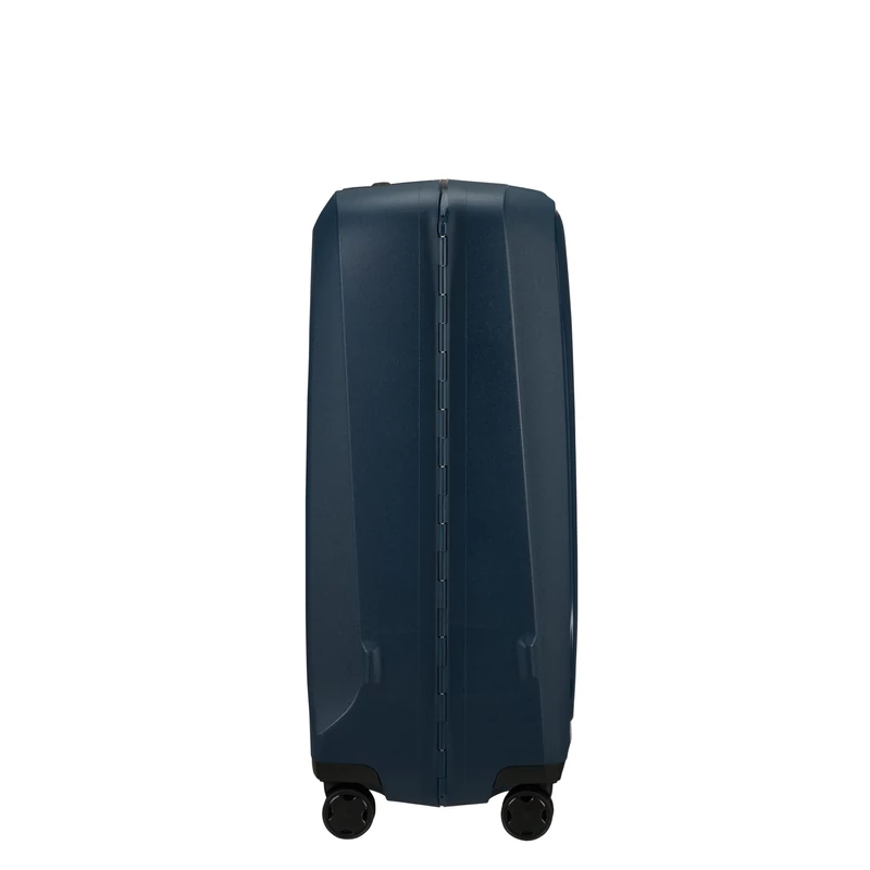 Samsonite Essens spinner 4-kerekes keményfedeles bőrönd 75 x 52 x 33 cm, sötétkék