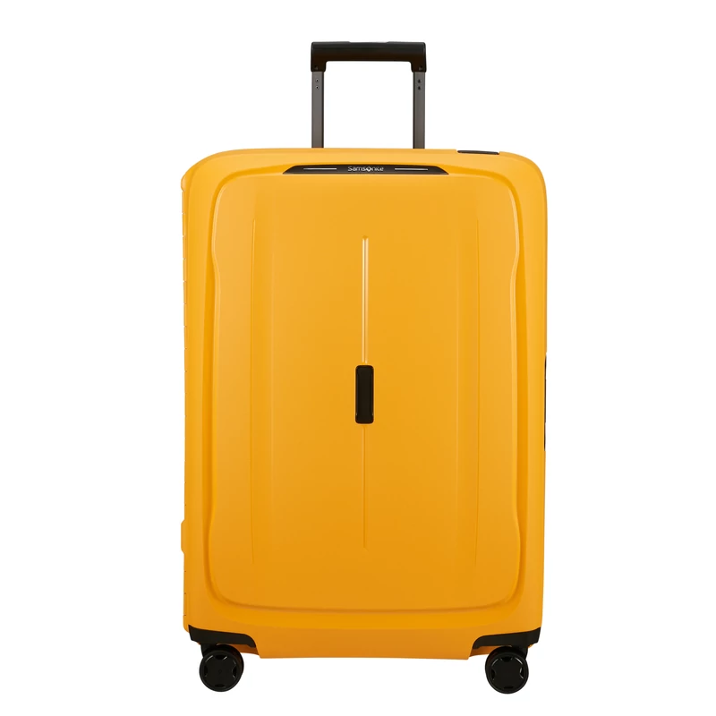 Samsonite Essens spinner 4-kerekes keményfedeles bőrönd 75 x 52 x 33 cm, sárga