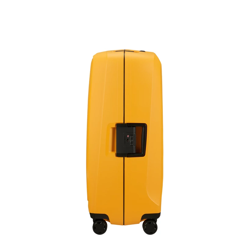 Samsonite Essens spinner 4-kerekes keményfedeles bőrönd 75 x 52 x 33 cm, sárga