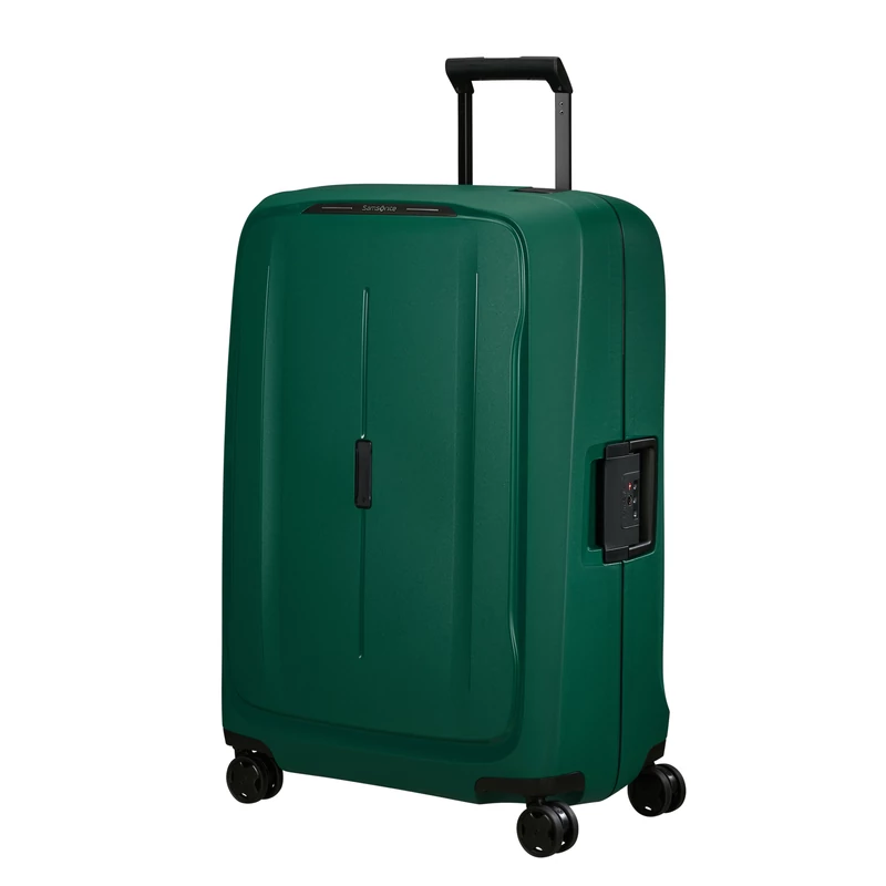 Samsonite Essens spinner 4-kerekes keményfedeles bőrönd 75 x 52 x 33 cm, zöld