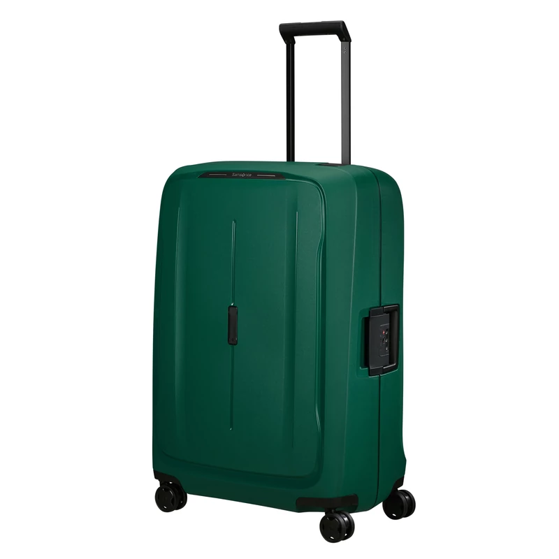 Samsonite Essens spinner 4-kerekes keményfedeles bőrönd 75 x 52 x 33 cm, zöld