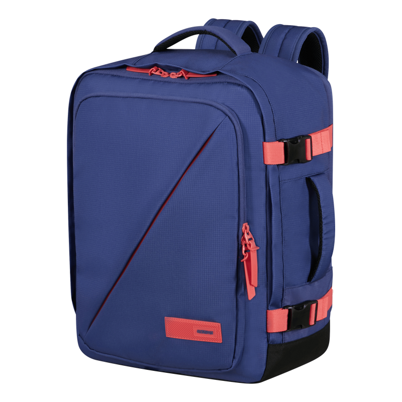 American Tourister Take2Cabin S/M Wizz Air fedélzeti laptophátizsák, lila-rózsaszín