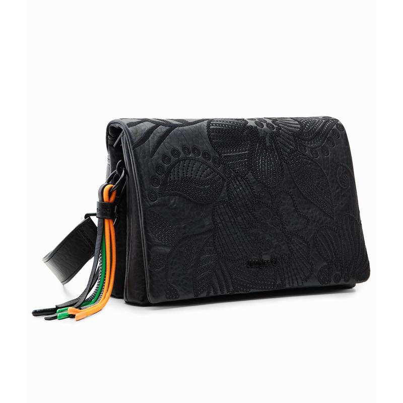 Desigual női divattáska, Bag Alpha Dortmund Flap, fekete