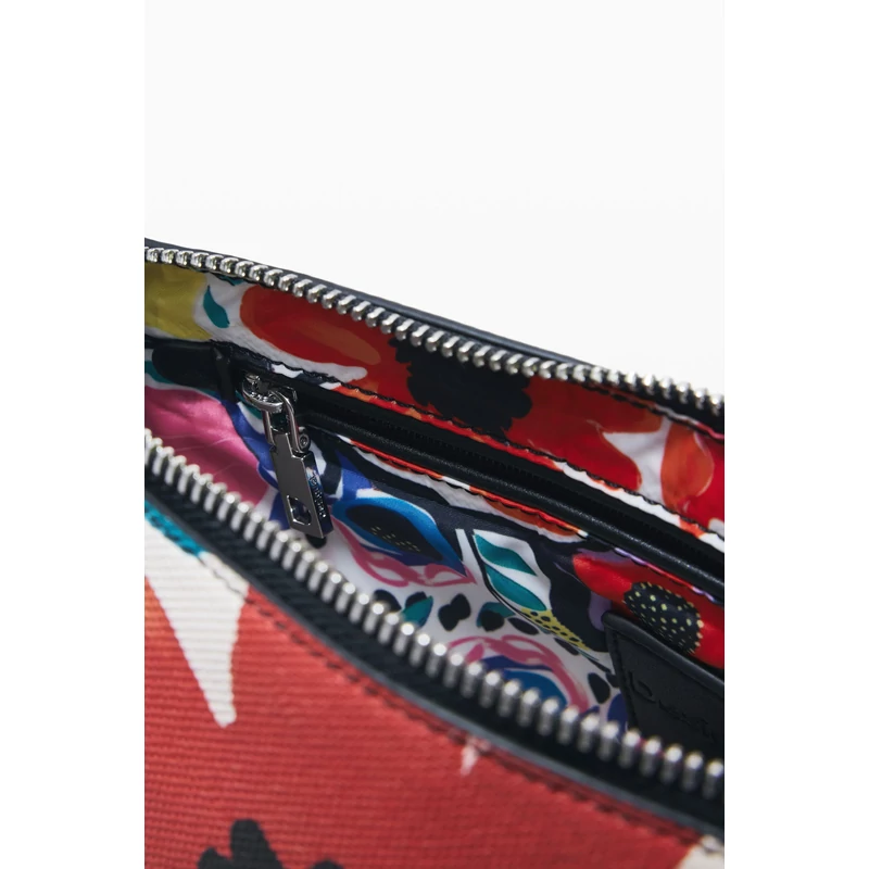 Desigual női divattáska, Lyra Munich, virágmintás