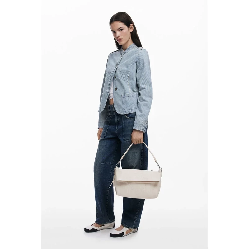 Desigual női divattáska, Loverty 4.0 Etherea, fehér