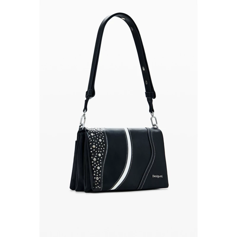 Desigual női divattáska, Punkette Dortmund flap, fekete