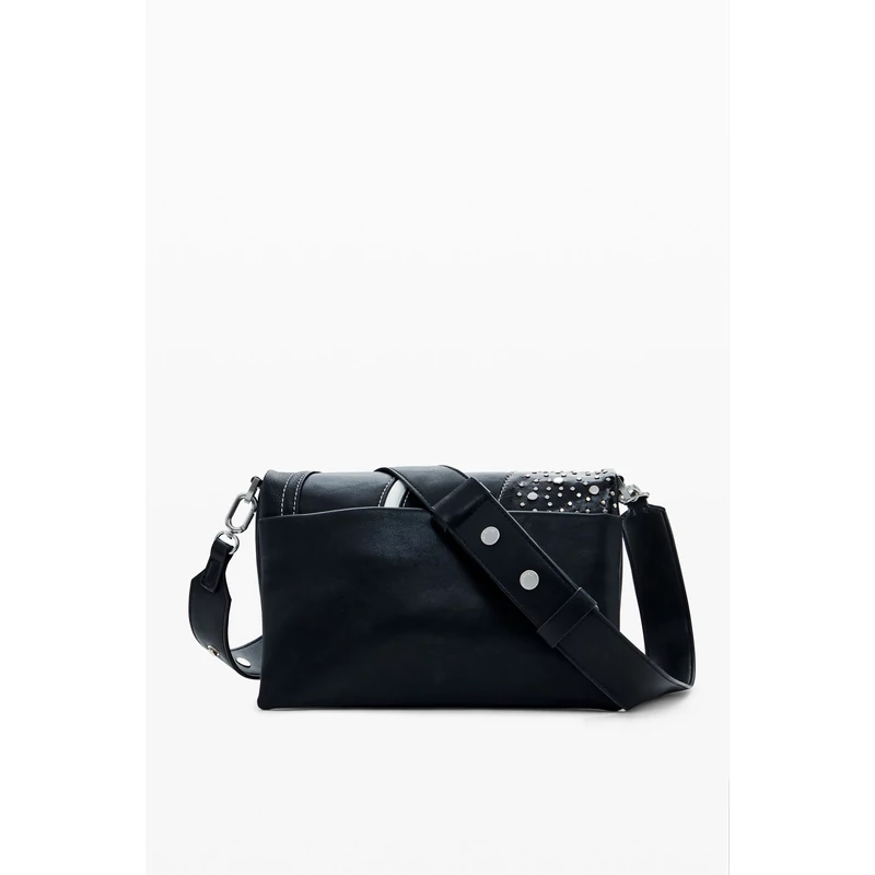 Desigual női divattáska, Punkette Dortmund flap, fekete