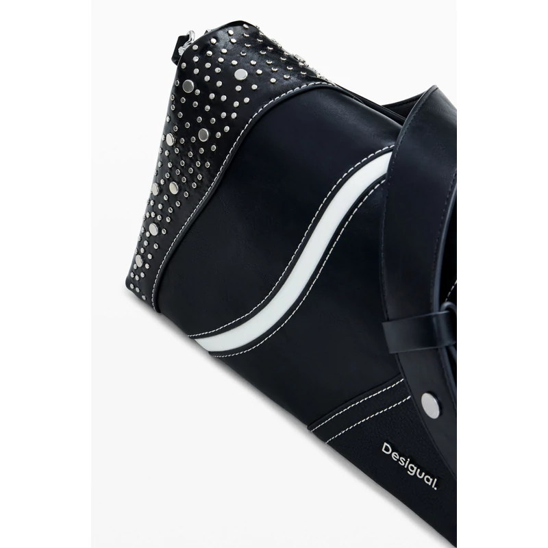 Desigual női divattáska, Punkette Dortmund flap, fekete