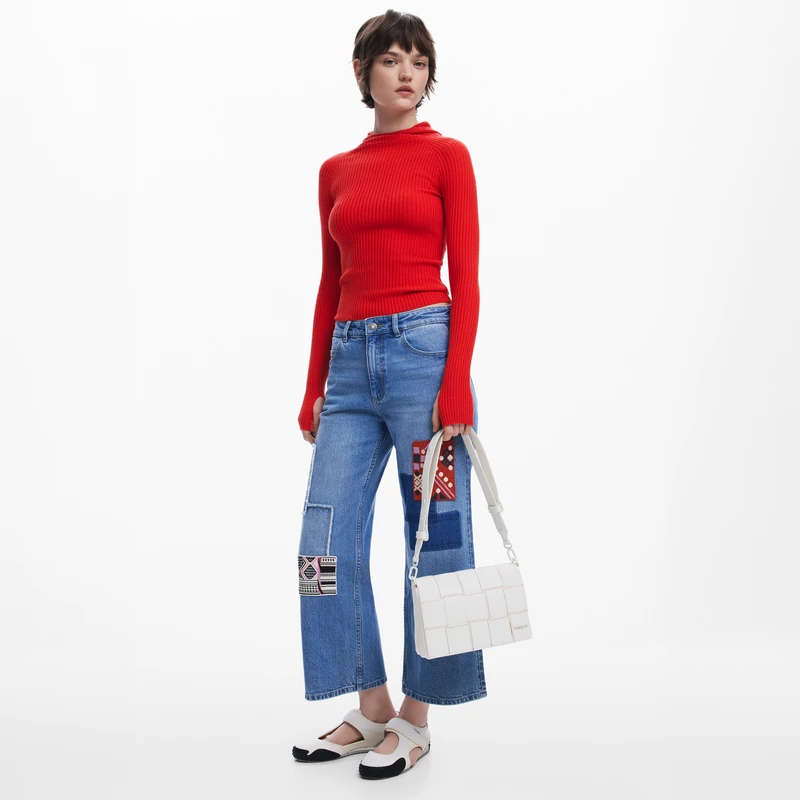Desigual női divattáska, Yoko blanco Dortmund, fehér