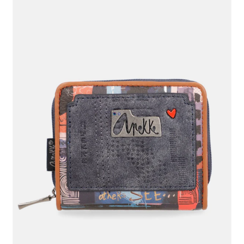 Anekke Contemporary Kyomu, patentos-cipzáras kis méretű pénztárca