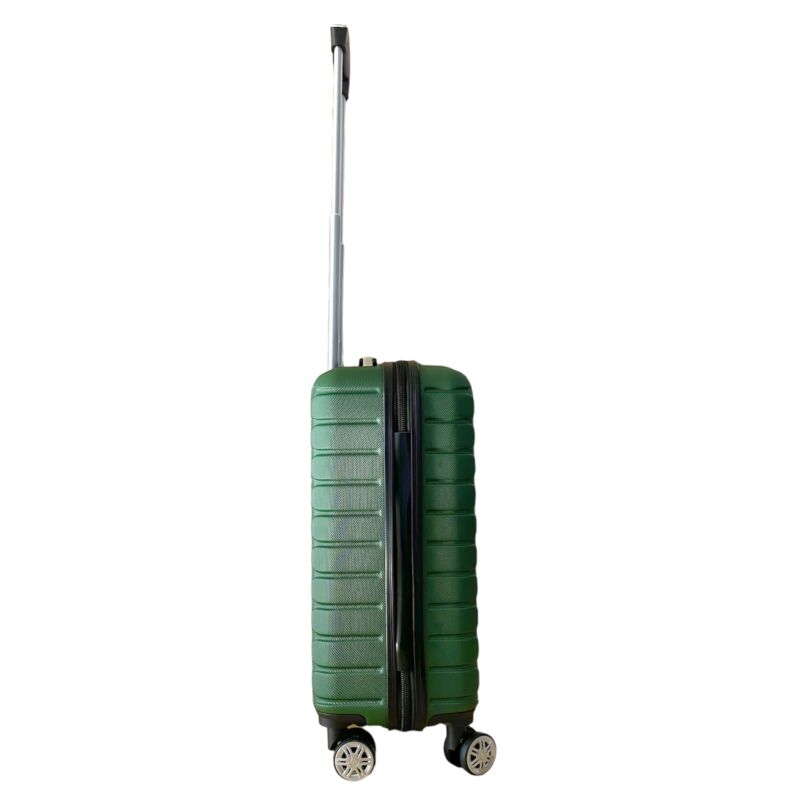 Madisson Kabinbőrönd 4-kerekes keményfedeles 55x38x20cm, sötétzöld