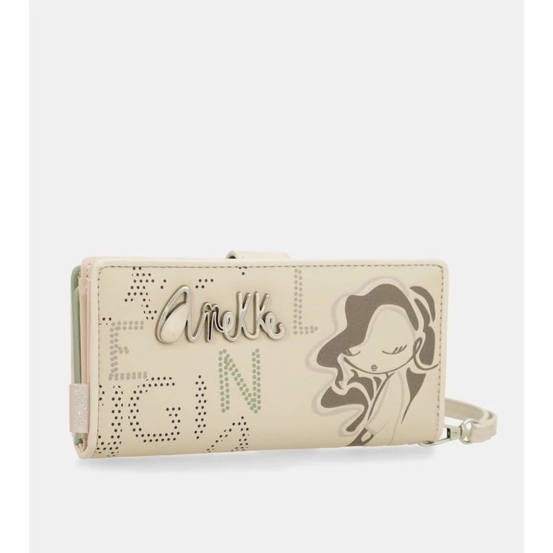 Anekke Original, patentos-cipzáras női pénztárca