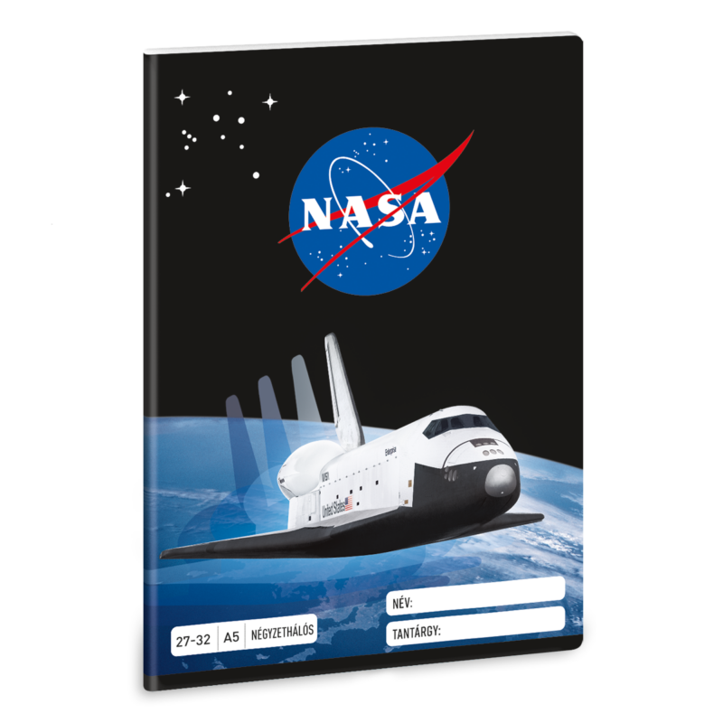 Ars Una NASA-1 A/5 négyzethálós füzet 27-32