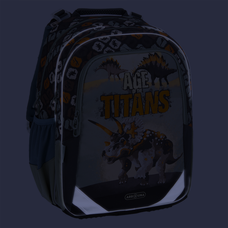 Ars Una Age of the Titans ergo-fit iskolatáska