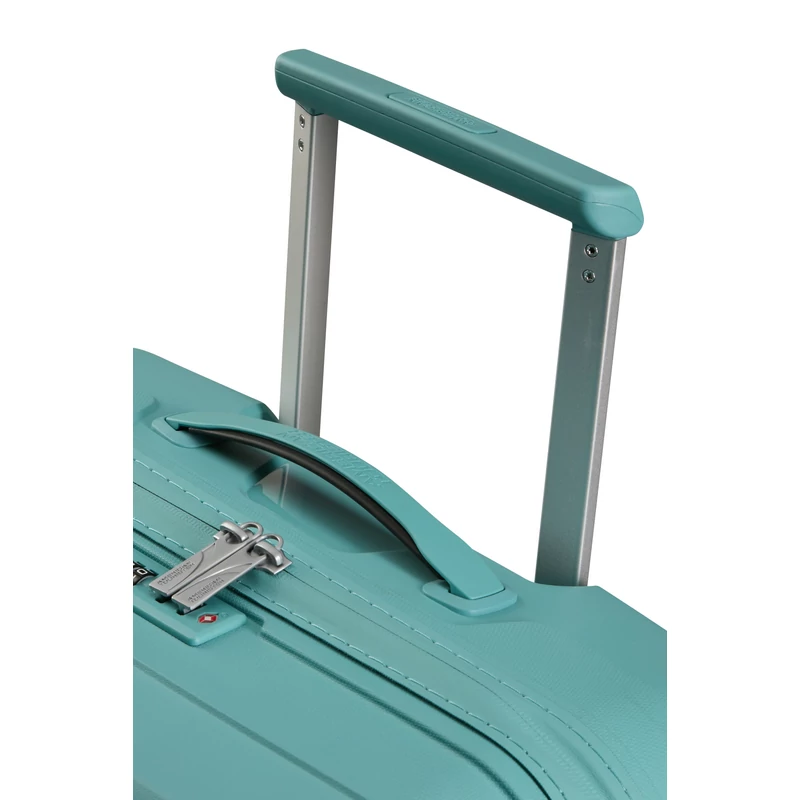 American Tourister AIRCONIC 4-kerekes keményfedeles kabinbőrönd 55x40x20cm, piszkos türkiz