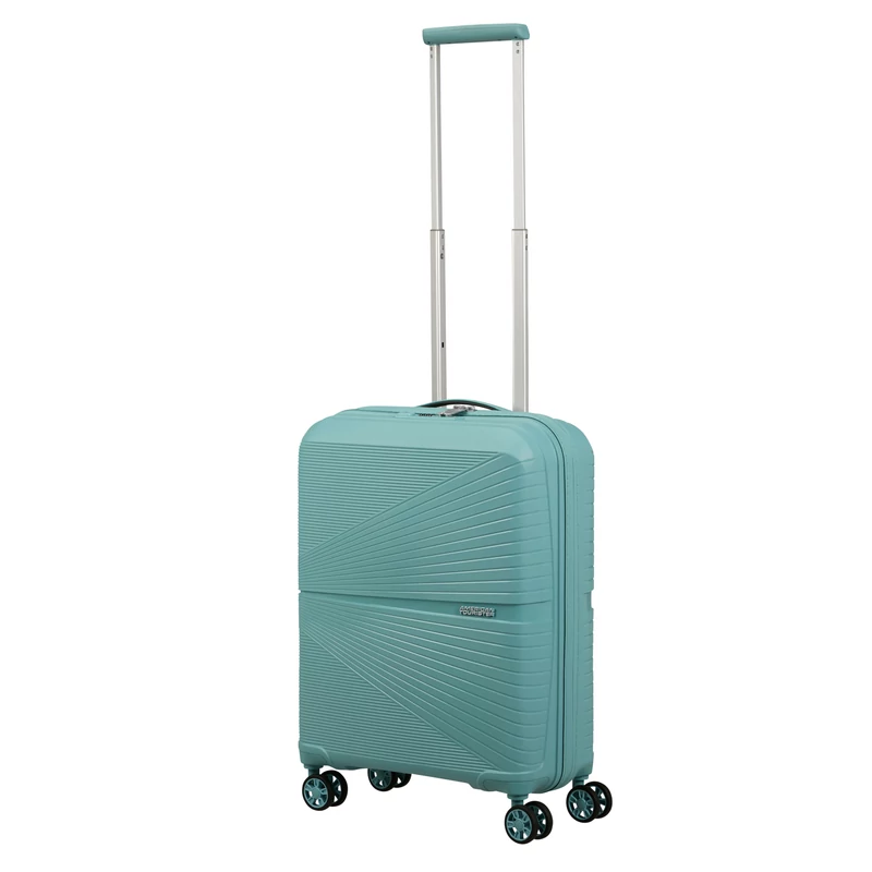 American Tourister AIRCONIC 4-kerekes keményfedeles kabinbőrönd 55x40x20cm, piszkos türkiz