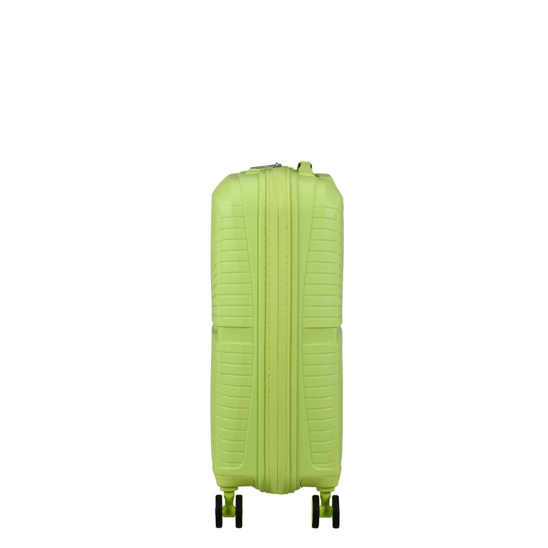 American Tourister AIRCONIC 4-kerekes keményfedeles kabinbőrönd 55x40x20cm, sárgás zöld