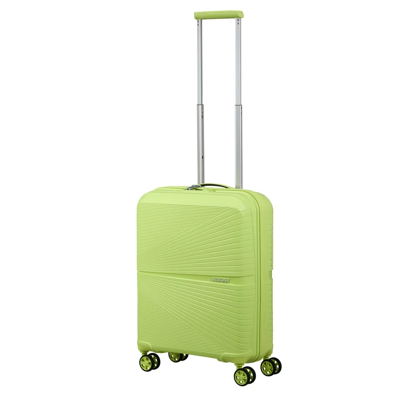 American Tourister AIRCONIC 4-kerekes keményfedeles kabinbőrönd 55x40x20cm, sárgás zöld