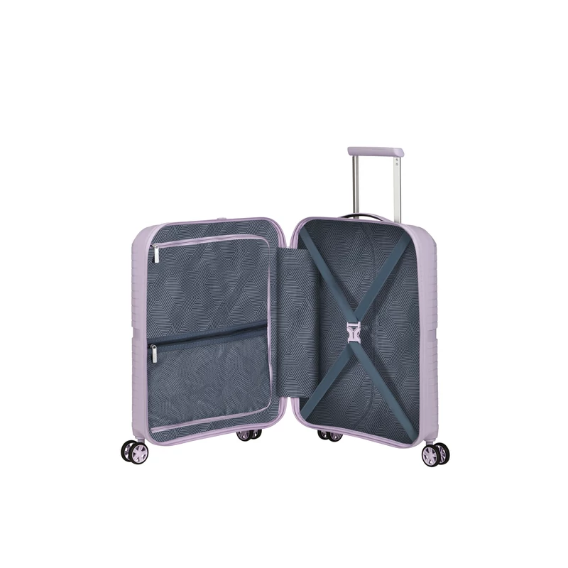 American Tourister AIRCONIC 4-kerekes keményfedeles kabinbőrönd 55x40x20cm, halvány lila