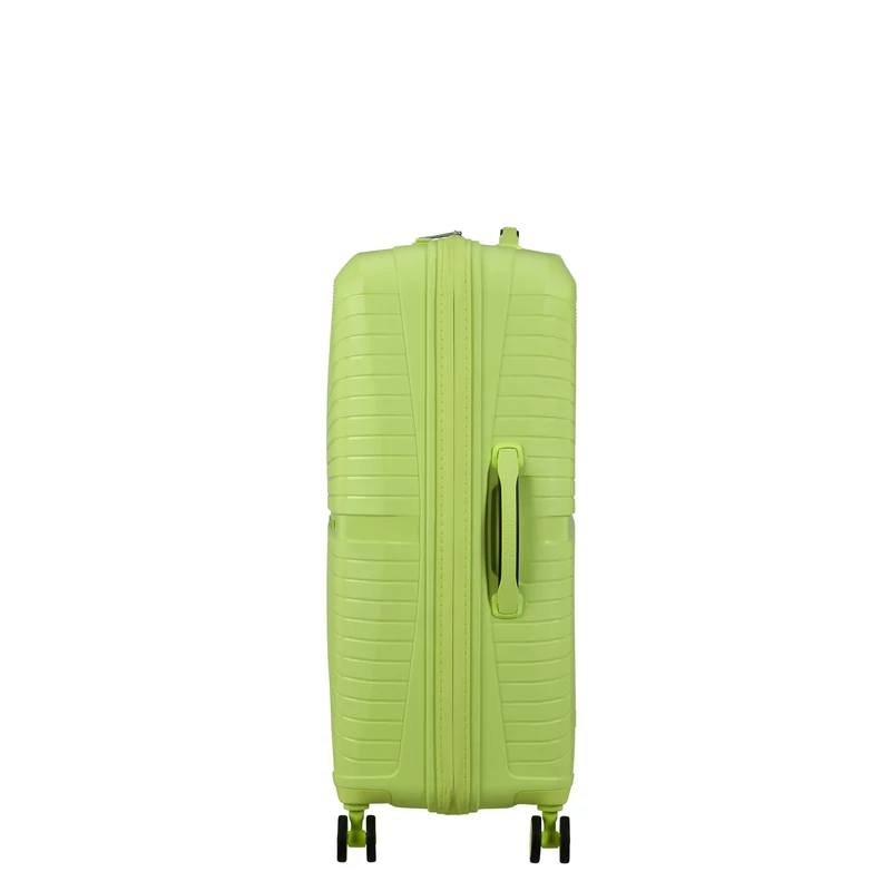American Tourister AIRCONIC 4-kerekes keményfedeles bőrönd 67 x 44 x 26 cm, sárgás zöld