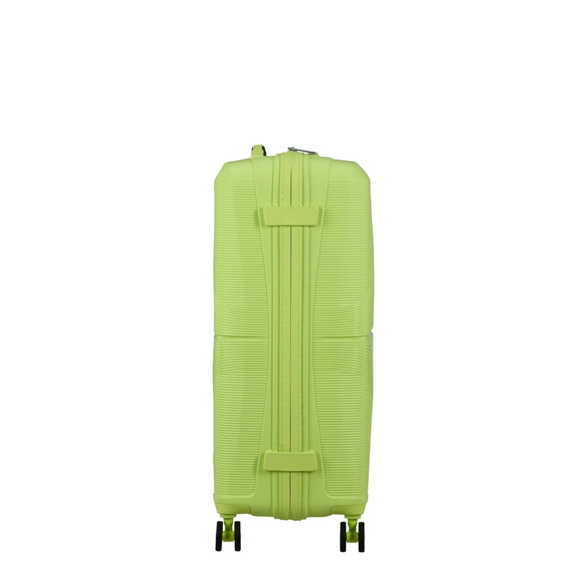 American Tourister AIRCONIC 4-kerekes keményfedeles bőrönd 67 x 44 x 26 cm, sárgás zöld