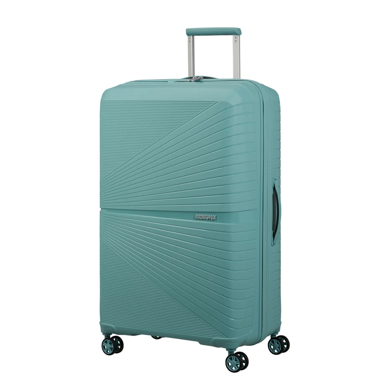 American Tourister AIRCONIC 4-kerekes keményfedeles bőrönd 77 x 49 x 31 cm, piszkos türkiz