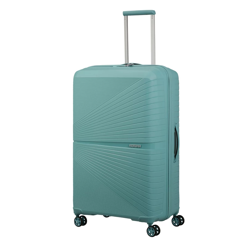 American Tourister AIRCONIC 4-kerekes keményfedeles bőrönd 77 x 49 x 31 cm, piszkos türkiz