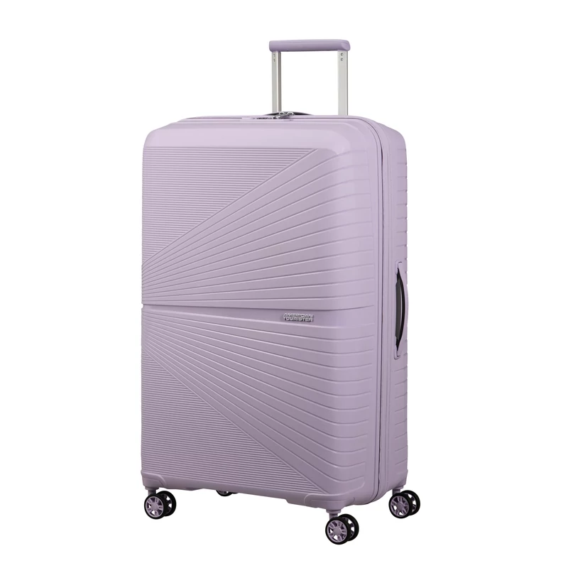 American Tourister AIRCONIC 4-kerekes keményfedeles bőrönd 77 x 49 x 31 cm, halvány lila