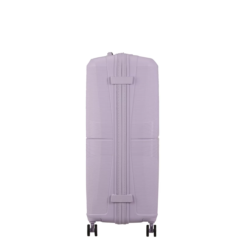 American Tourister AIRCONIC 4-kerekes keményfedeles bőrönd 77 x 49 x 31 cm, halvány lila