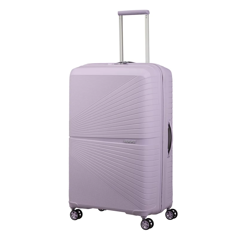 American Tourister AIRCONIC 4-kerekes keményfedeles bőrönd 77 x 49 x 31 cm, halvány lila