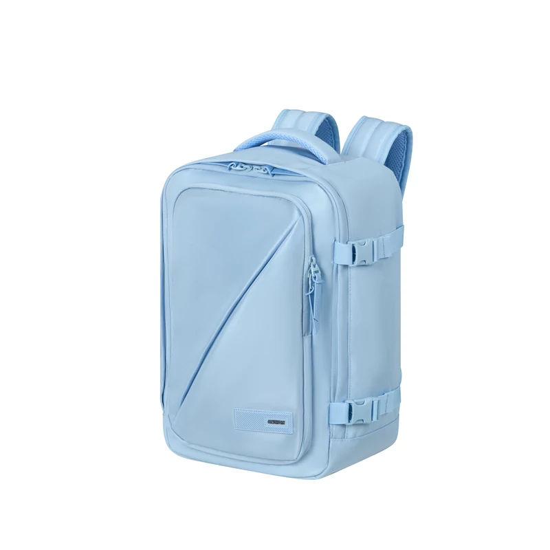 American Tourister Take2Cabin S  Ryanair fedélzeti hátizsák, pasztell kék