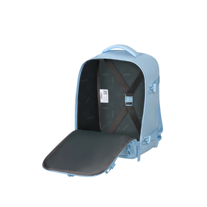 American Tourister Take2Cabin S  Ryanair fedélzeti hátizsák, pasztell kék